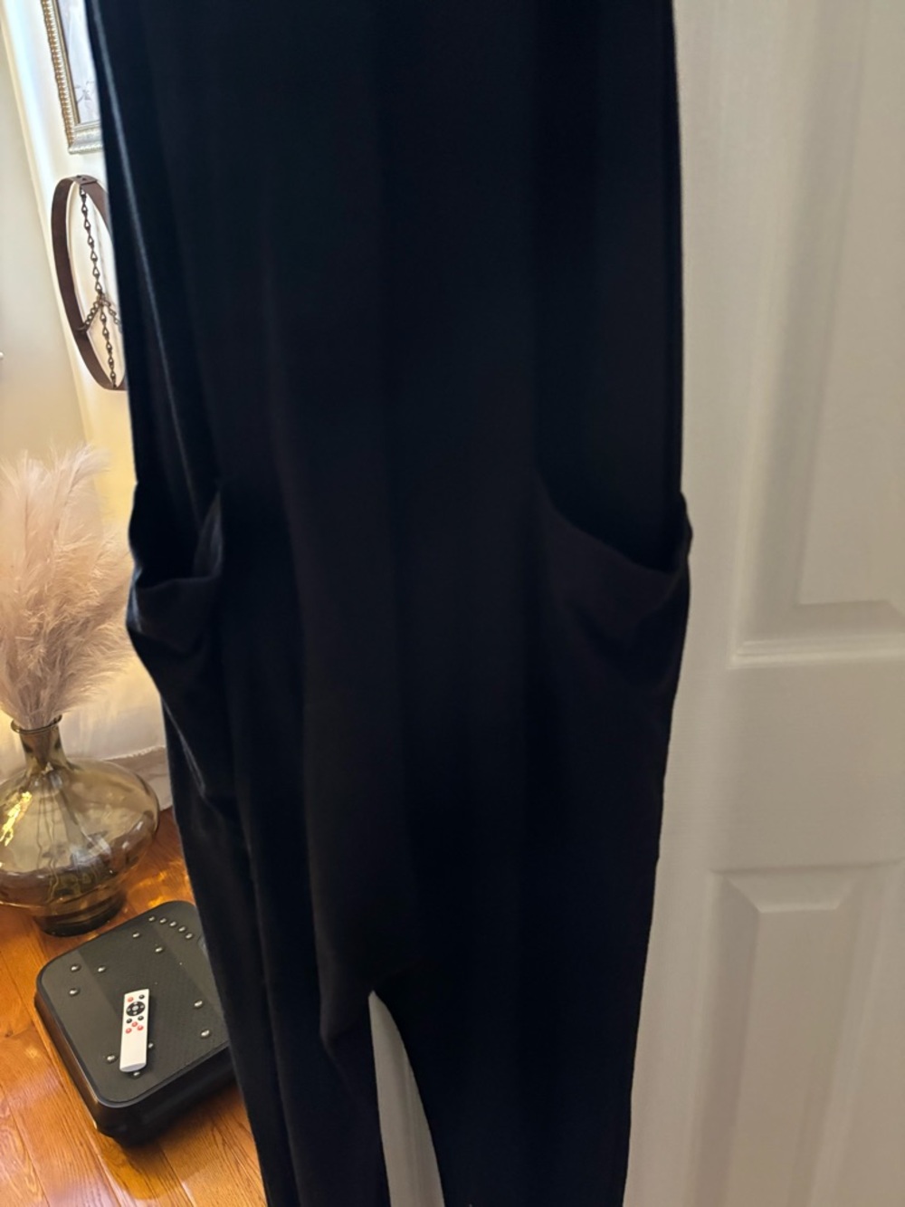 Altar'd State Black Sleeveless Jumpsuit with Pockets - Picture 5 of 6